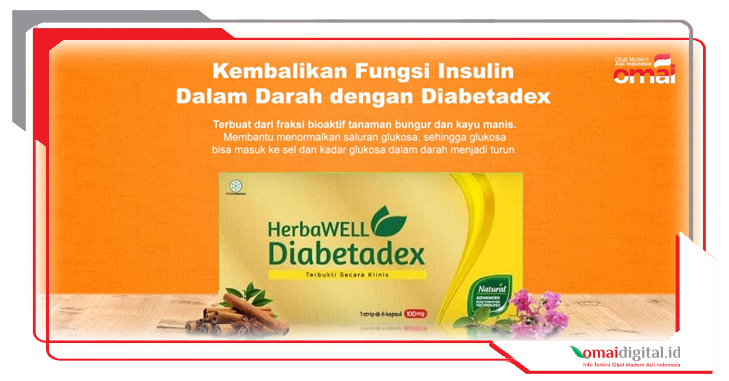 Diabetadex Sebagai Insulin Sensitizer, Telah Masuk Formularium Fitofarmaka Diresepkan Para Dokter